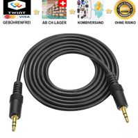 3,5 mm Stereo-Klinkenkabel - 1,5 m - Hochwertige Geflochten