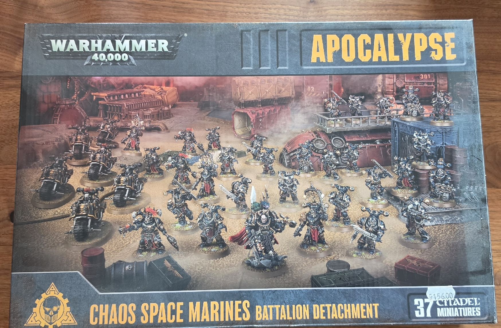 Kit di modellismo & Modellini statici: Warhammer 40K Apocalypse Chaos Space Marines set – Nuovo e nell'imballaggio originale da Grandson venduto da christophe078