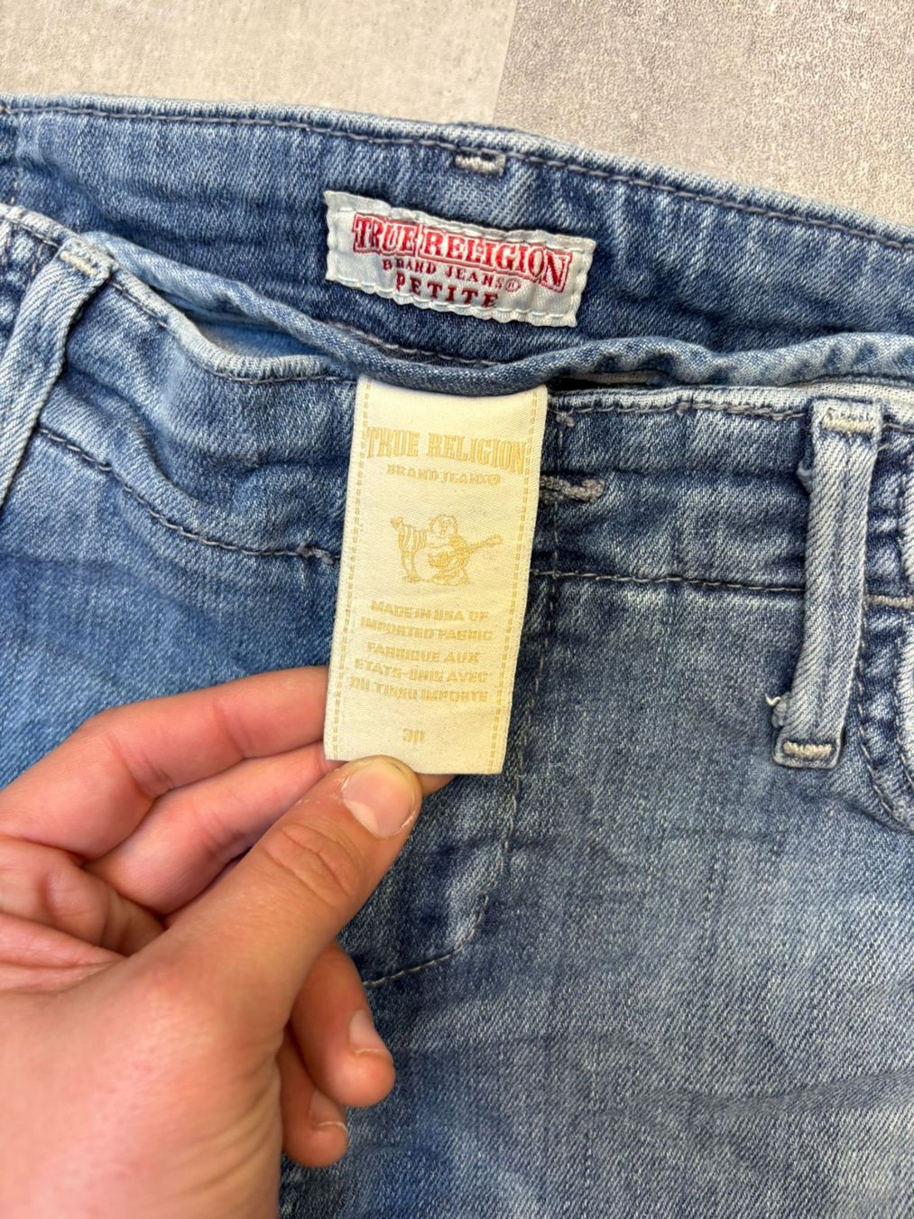 True Religion Jeans: True Religion Bootcut Flared Jeans – Grösse M/30 – Usato da Werdenberg venduto da hase.vintage 2