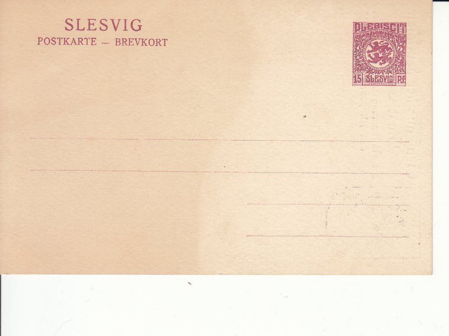 Tutti i francobolli: PK Schleswig 1920 Abstimmung Zone 1 – Usato da Bürglen TG venduto da StampGraf