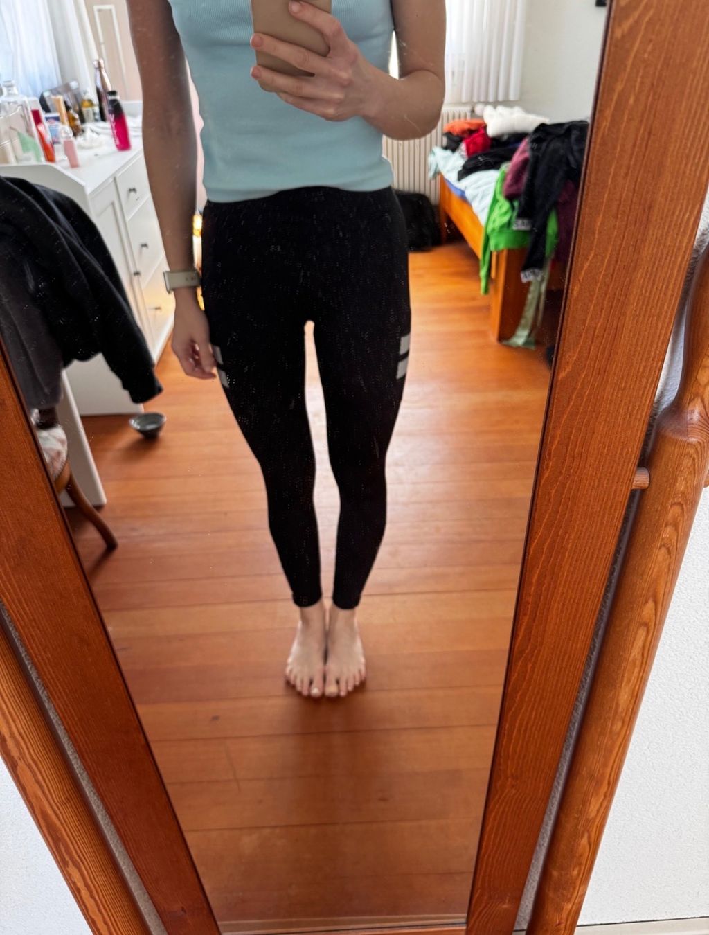 Leggings: SCHWARZE SPORTLEGGINGS Stronger – Usato da Bern venduto da NineJean