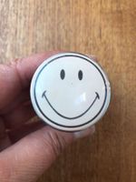 Abflussstopfen Smiley mit Gewinde guter Zustand