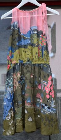 Valentino Garavani Kleid -Seide / robe - soie  38