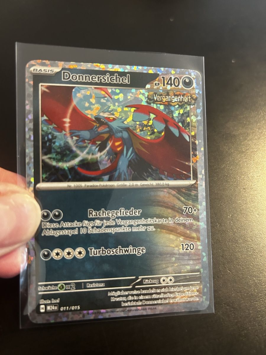 Pokémon Carte collezionabili: Pokemon Karte Donnersichel Holo – Nuovo (secondo la descrizione) da Zürich venduto da car_rbg5