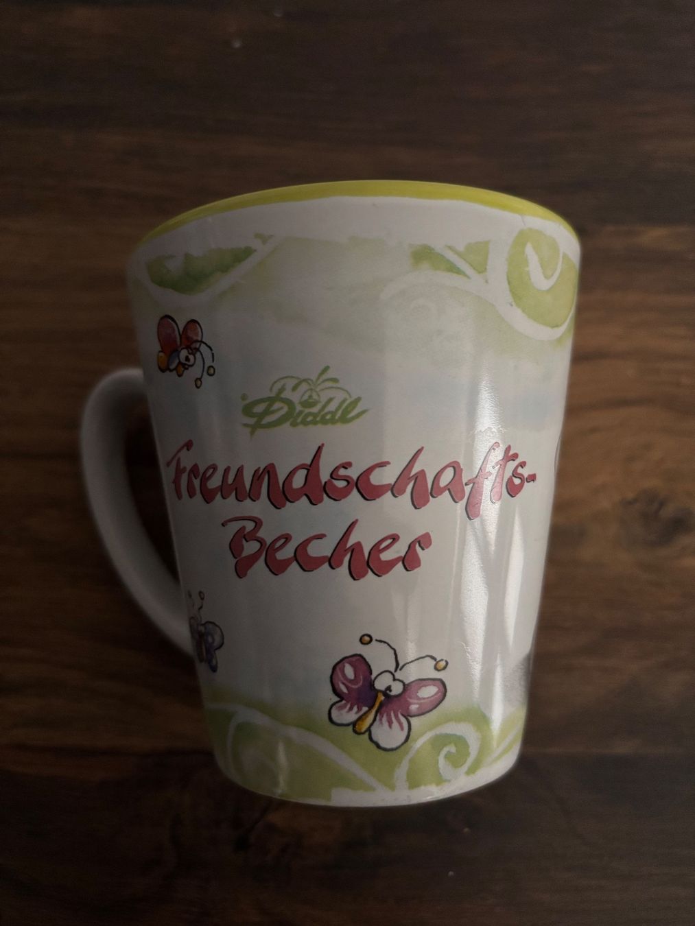 Tazze: Diddl Freundschafts Tasse Mug bunt – Usato da Kleinandelfingen venduto da Baba23 1