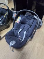 Autositz mit Basis guter Zustand Schwarz