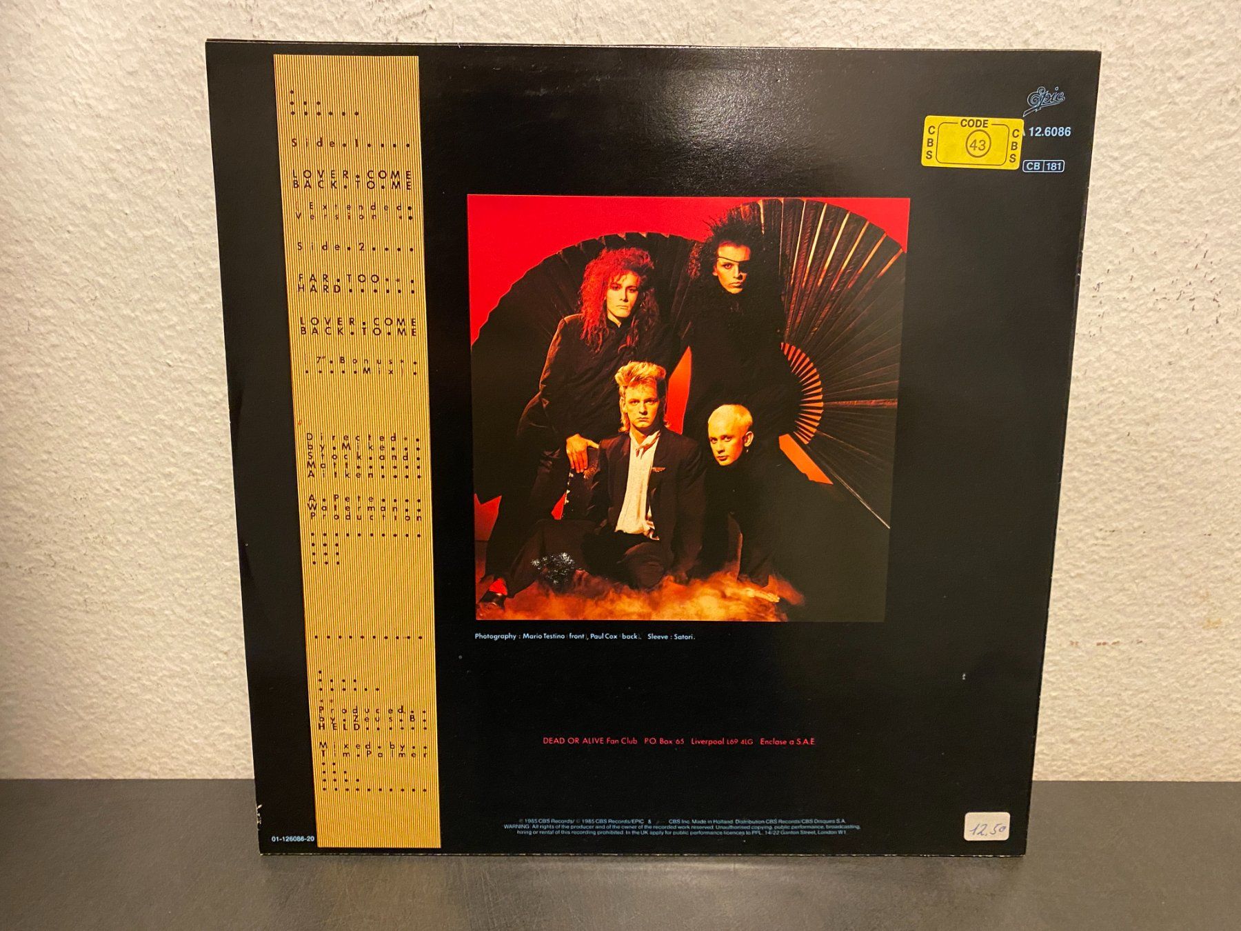 Schallplatten: Dead Or Alive Maxi Single – Gebraucht aus Basel von VinylLover68 1