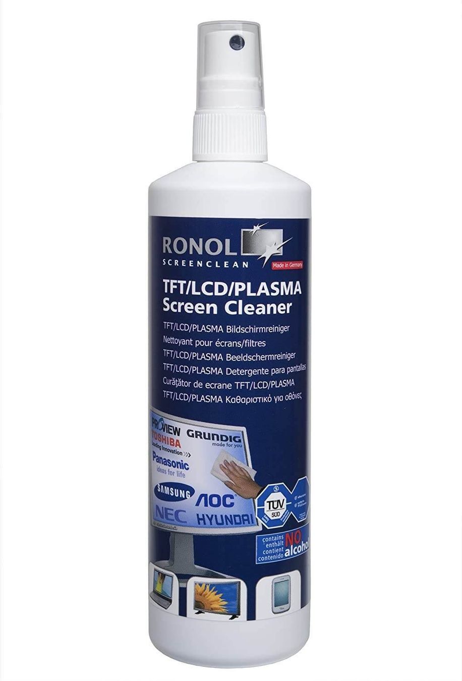 Prodotti di pulizia: TFT/LCD-Bildschirmreiniger 250ml – Nuovo e nell'imballaggio originale da Giubiasco venduto da news-shop