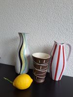 vintage Keramikwasen 60er Jahre Konvolut
