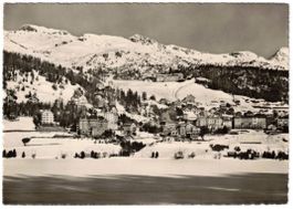 St. Moritz mit Standseilbahn Chantarella