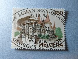 1994 Gemeinschaftsausgabe Schweiz Belgien F  ET Voll  871