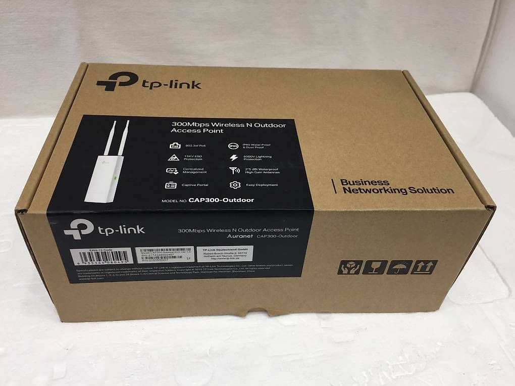 TP-Link Modem & Router: TP-Link CAP300-OUTDOOR - Access Po - Neu – Nuovo e nell'imballaggio originale da Locarno venduto da Sa.chan 3