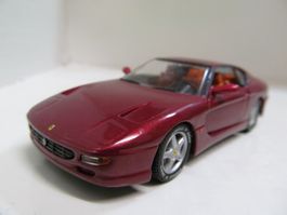 FERRARI 456 G.T.  1:43 SONDER-FARBE HELL METALIC - BORDEAUX
