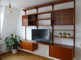 Wandsystem CADO Poul Cadovius, top Zustand, dänisches Design