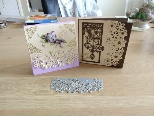 Schablonen: BLUMEN BORDÜRE STANZSCHABLONE – Neu und originalverpackt aus Affoltern am Albis von scrapbooking 2