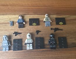 LEGO 5 Figuren Batman Star Wars Zubehör guter Zustand