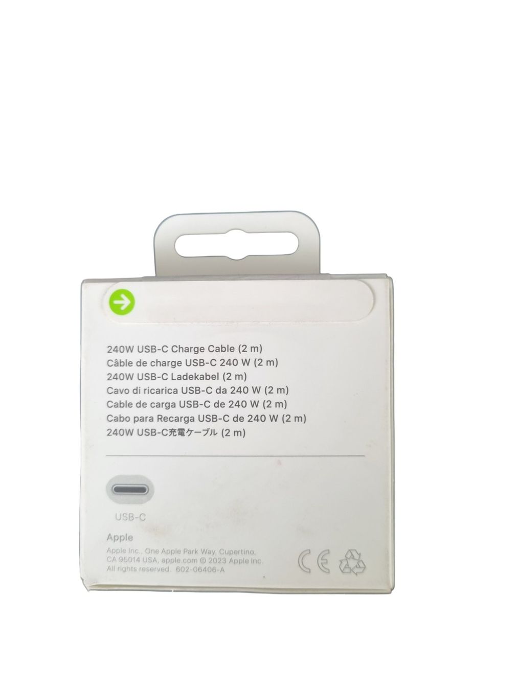 Apple Cavi: APPLE USB-C Ladekabel – Nuovo (secondo la descrizione) da Wangen b. Olten venduto da Restwert_Wangen 3