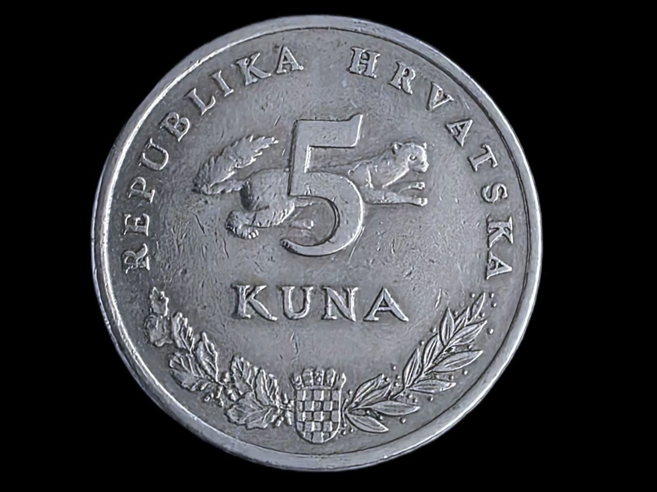 Alle Münzen: CROAZIA 5 KUNA 1993 – Gebraucht aus winterthur von CoinPassion 1
