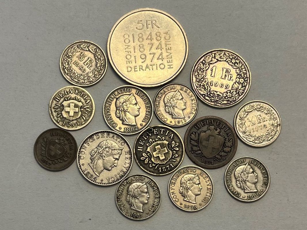 Tutti le monete: Schweizer Münzen ab 1850 - 1974 – Usato da Tägerwilen venduto da Beata1sager 1