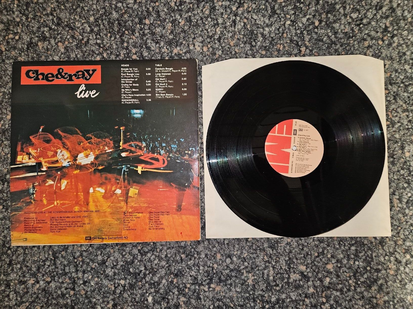 Dischi in vinile: Che & Ray signierte Schallplatte Lp - Live – Nuovo (secondo la descrizione) da Lyss venduto da Alexine 2