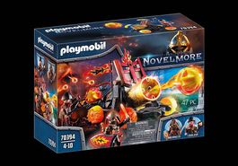 Playmobil Novelmore 70394 - Catapulte à lave Burnham Raiders