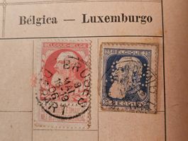 Belgio antichi francobolli