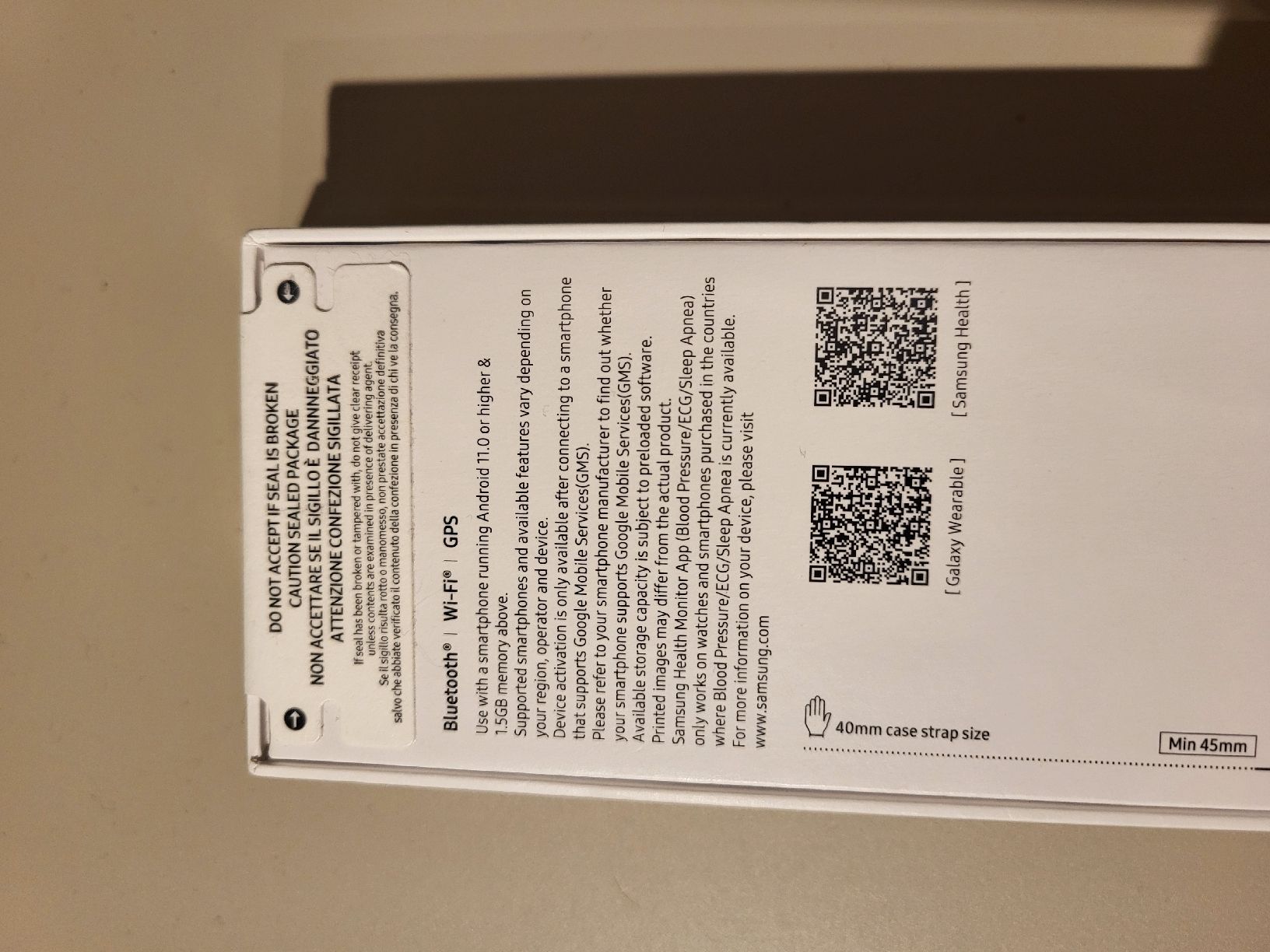 Samsung Smartwatch: Samsung Galaxy Watch 7 Originalverpackt – Nuovo e nell'imballaggio originale da Bettmeralp venduto da ra_jo_9 2