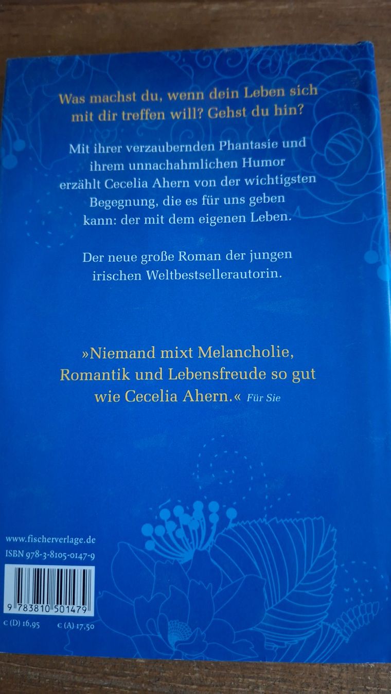 Bücher: Cecelia Ahern Ein Moment fürs Leben Roman – Gebraucht aus Brittnau von Dsun 1