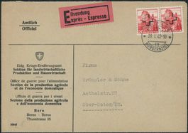 1938 - Bundesverwaltung BVW - Brief - MeF