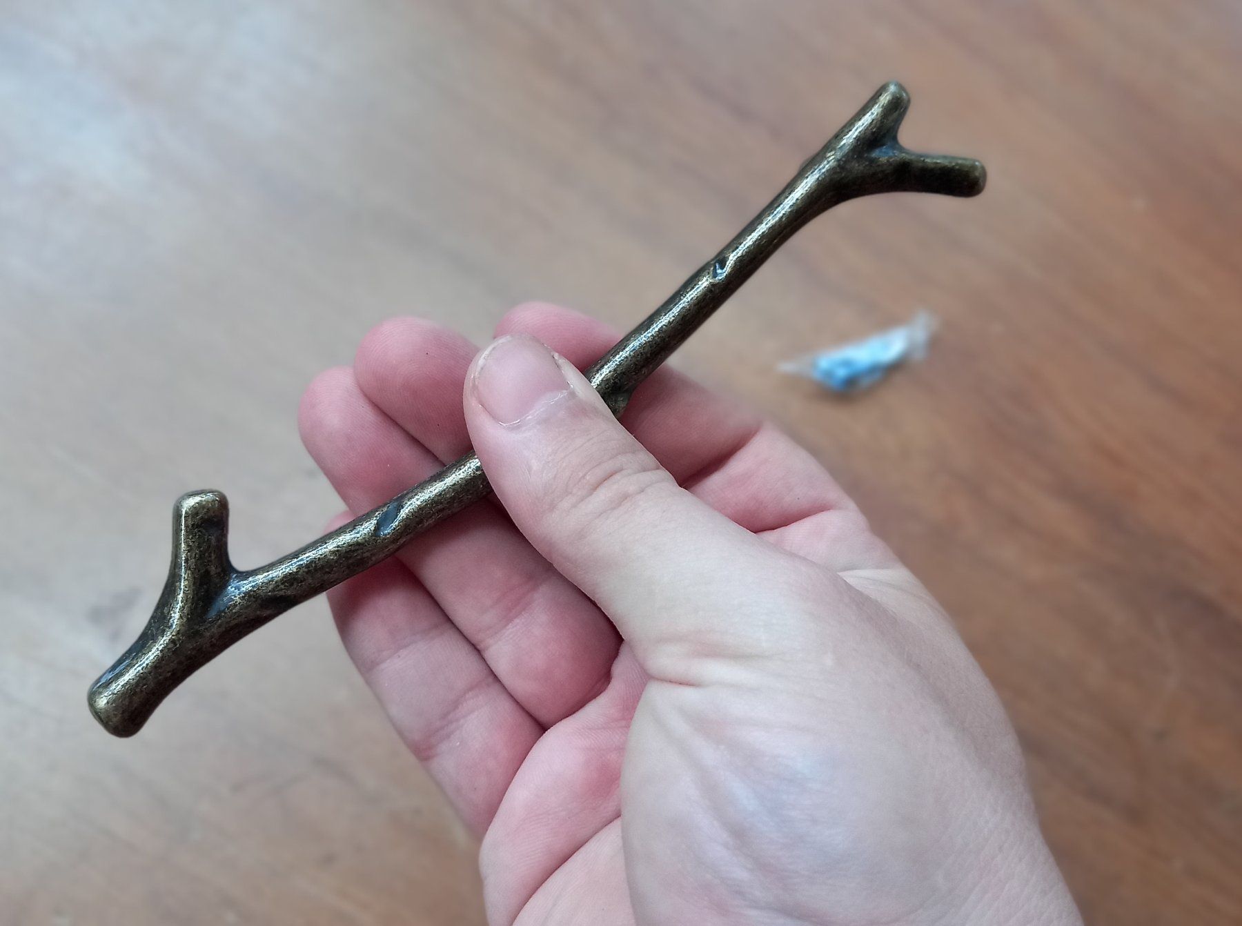 Ferramenta: 8x Griff Möbel Baum 128mm - Poignée branche d'arbre – Nuovo e nell'imballaggio originale da Bussigny venduto da batishop 2