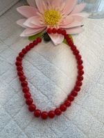 Collier Koralle 45cm / ca. Ø 10mm