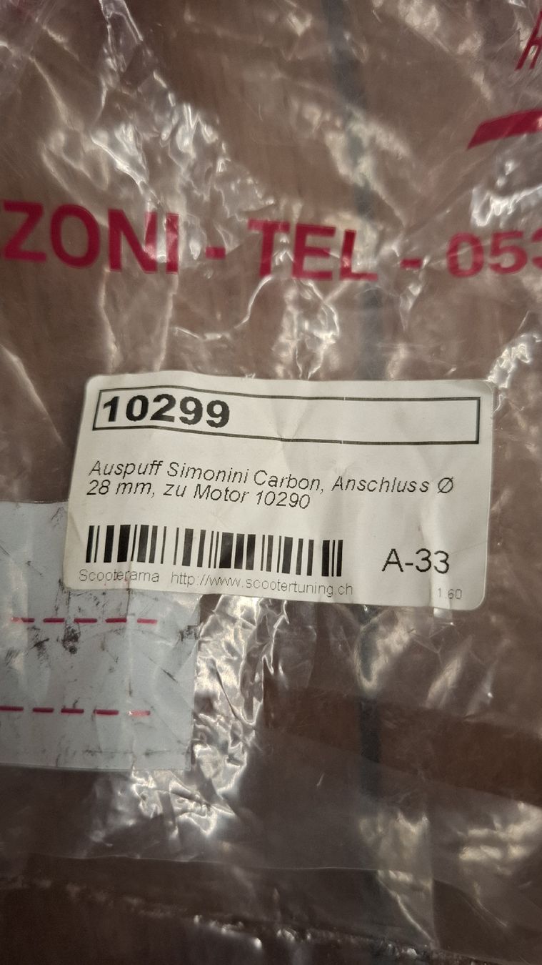 Simonini Auspuffanlagen: Piaggio Ciao Auspuff Simonini – Gebraucht aus Künten von Rocchi71 4