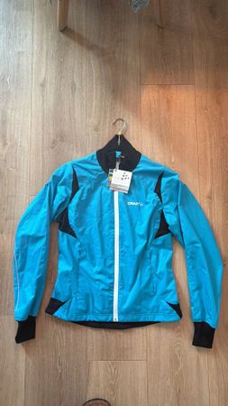 CRAFT Damen Jacke Gr. 38 sportlich blau-schwarz NP 199.-