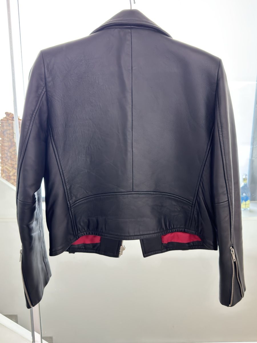 Kooples Giacche: Lederjacke The Kooples mit Kettendetails – Nuovo (secondo la descrizione) da Birmensdorf ZH venduto da hfs62 1