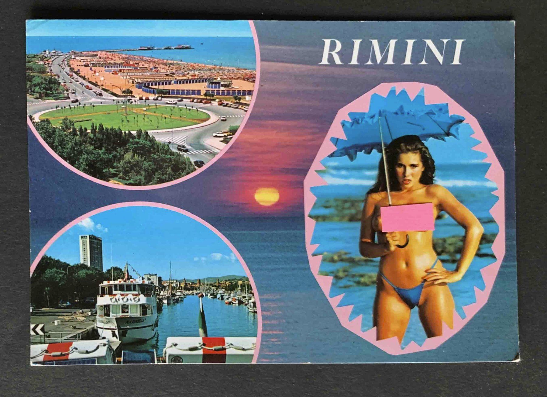 Cartoline postali: Erotik AK Rimini – Usato da Goldau venduto da artelier1