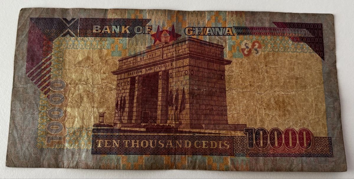 Banconote: Ghana 10‘000 Cedis 2003 – Usato da Algetshausen venduto da Carrhard 1