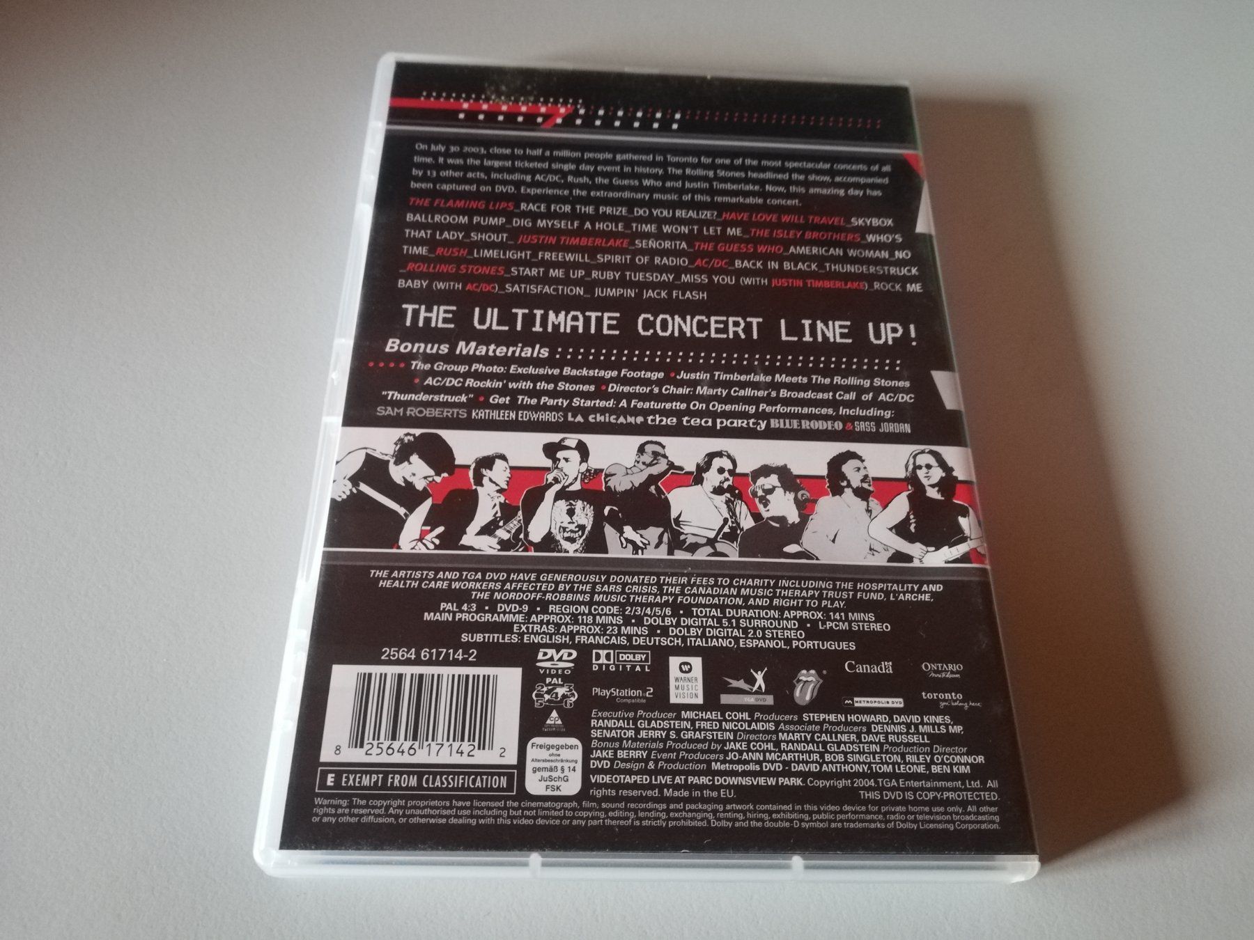 Tutti i DVDs: TORONTO ROCKS – Usato da Bern venduto da Vinylsound.ch 1