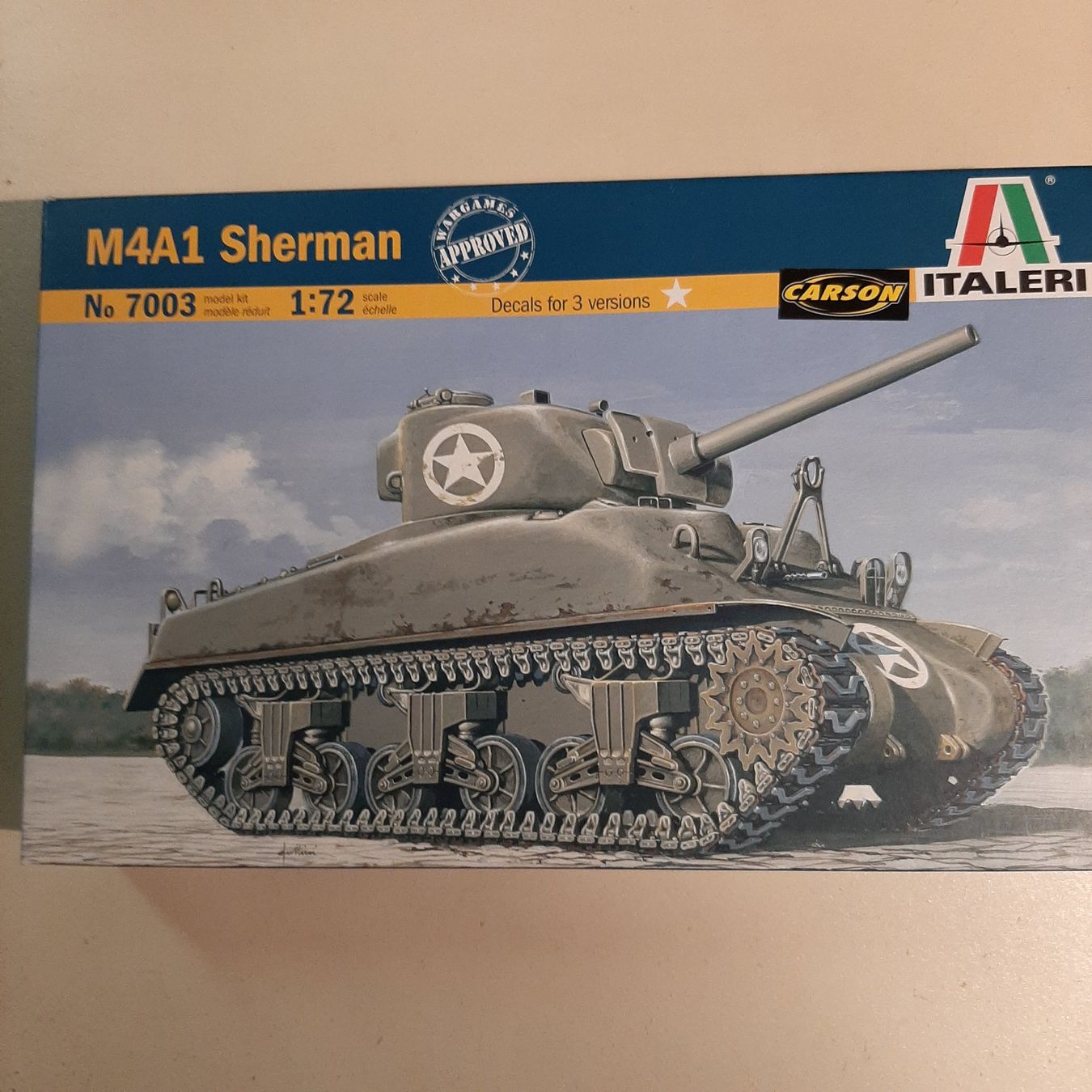 Italeri Kits de montage: 570 ... M4A1 Sherman ... Italeri 7003 – Neuf (Voir description) à Bonstetten par Benibanny59