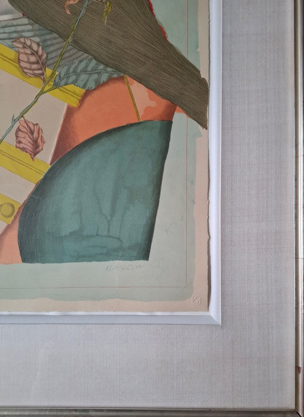 Grafica & Litografie: Richard Linder "Rosenkavalier" Litho 217/250 – Usato da Aarburg venduto da Rosen_Rot 3