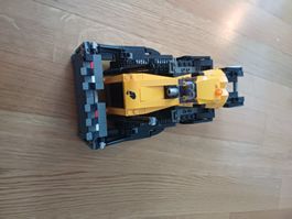 LEGO Gelber Bulldozer mit Frontlader