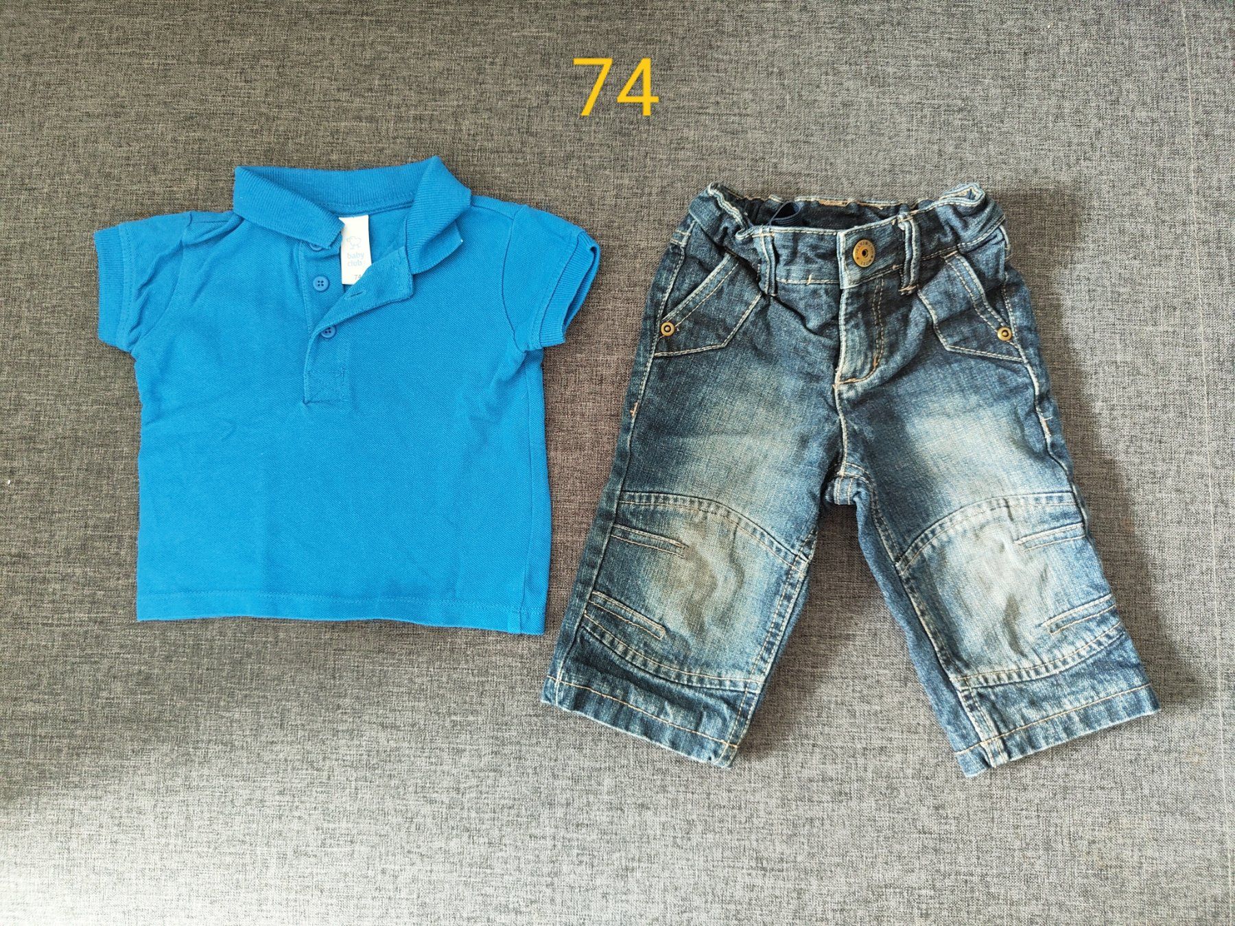 Kleiderpakete & -sets: Gr. 74 Buben Set Set Jeans und Polo – Gebraucht aus Sursee von lou19