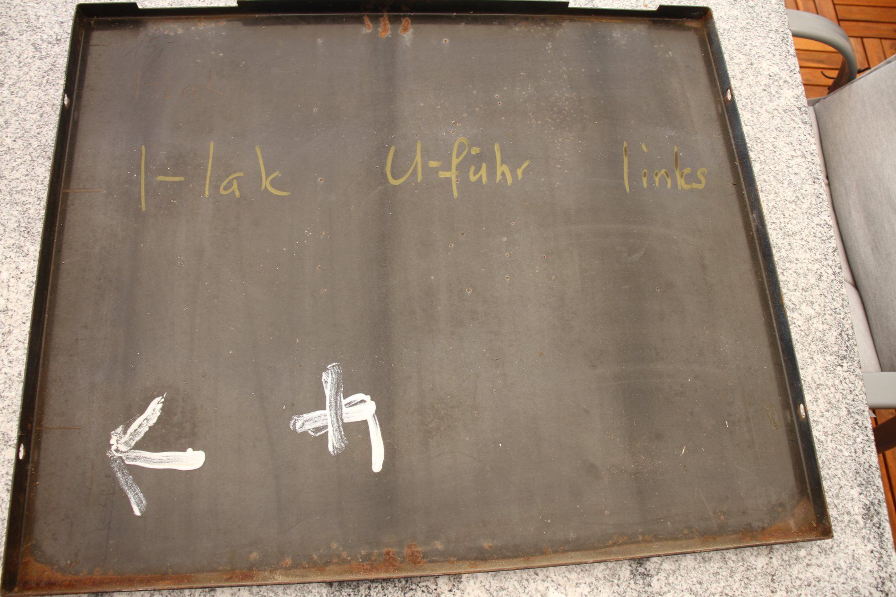 Insegne: Geleise Tafel – Usato da Interlaken venduto da Strokkur 1