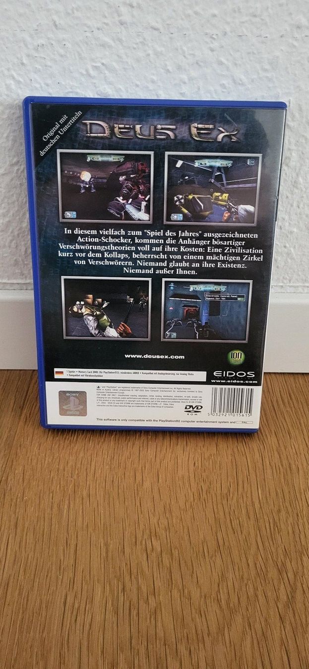 Sony Jeux: PS2 – Deus Ex – D'occasion à Münsingen par Heroism2010 1