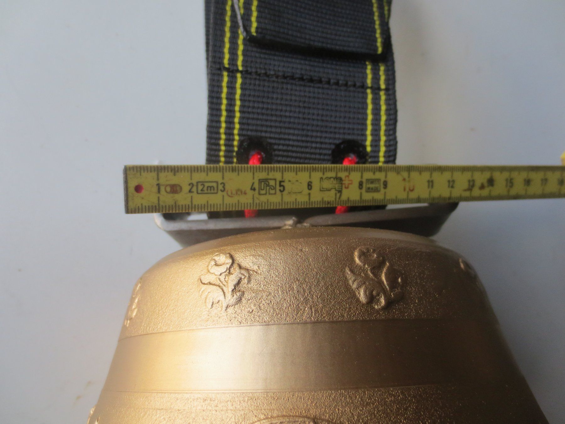 Campanacci mucche: Glocke mit neuem Riemen – Usato da Weier im Emmental venduto da waefler03 5