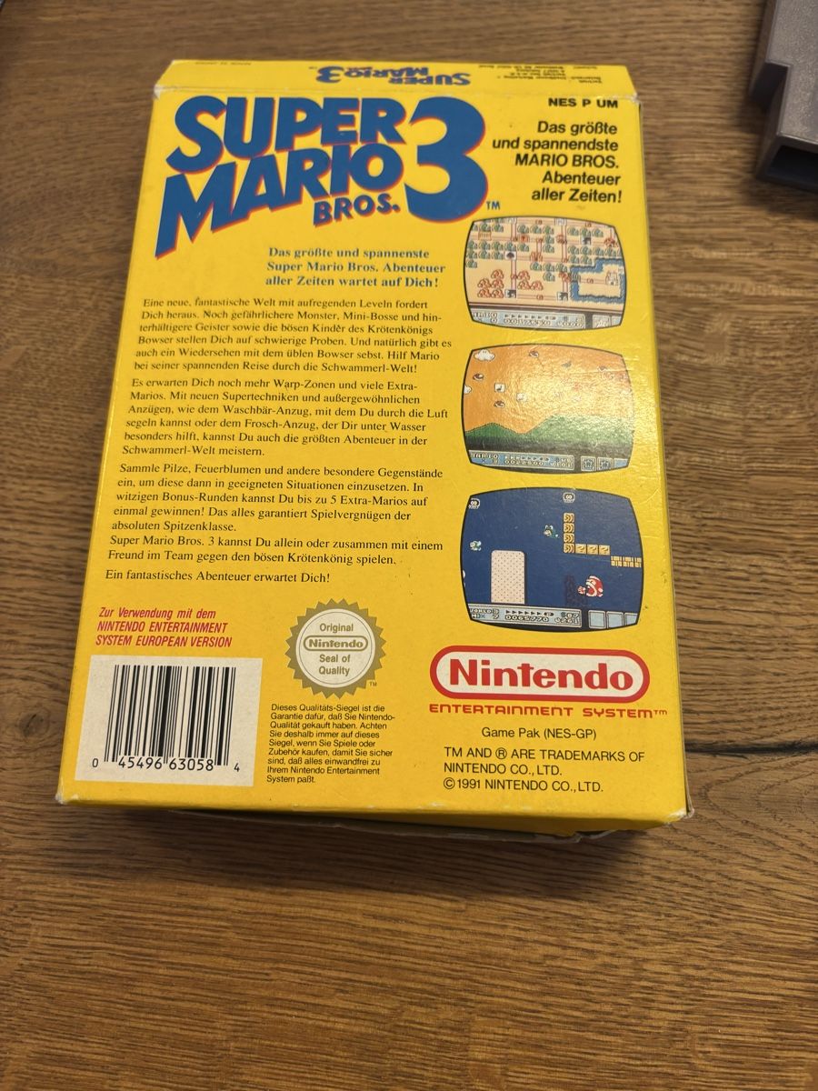 Nintendo Giochi: Nintendo NES Mario Bros 3 super Zustand – Usato da Brütten venduto da Swerman1984 4