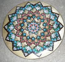 Teller aus Messing / Wandteller