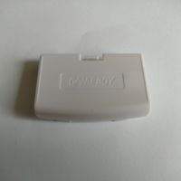 GBA Batteriedeckel Cover Ersatz - Weiss / White - Reparatur