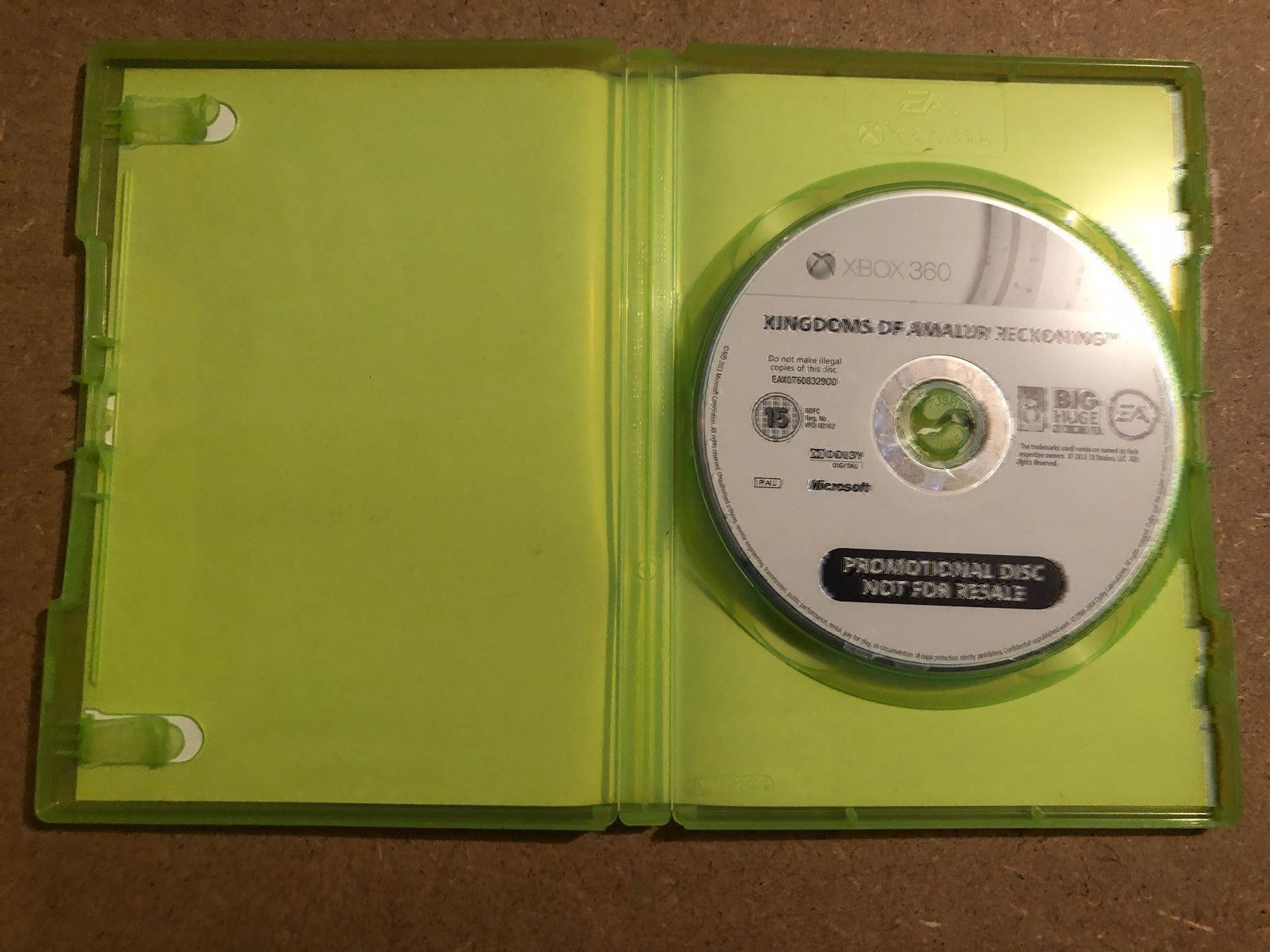 Giochi: Reckoning Promo Copy Xbox 360 – Usato da Kestenholz venduto da Mad18 2