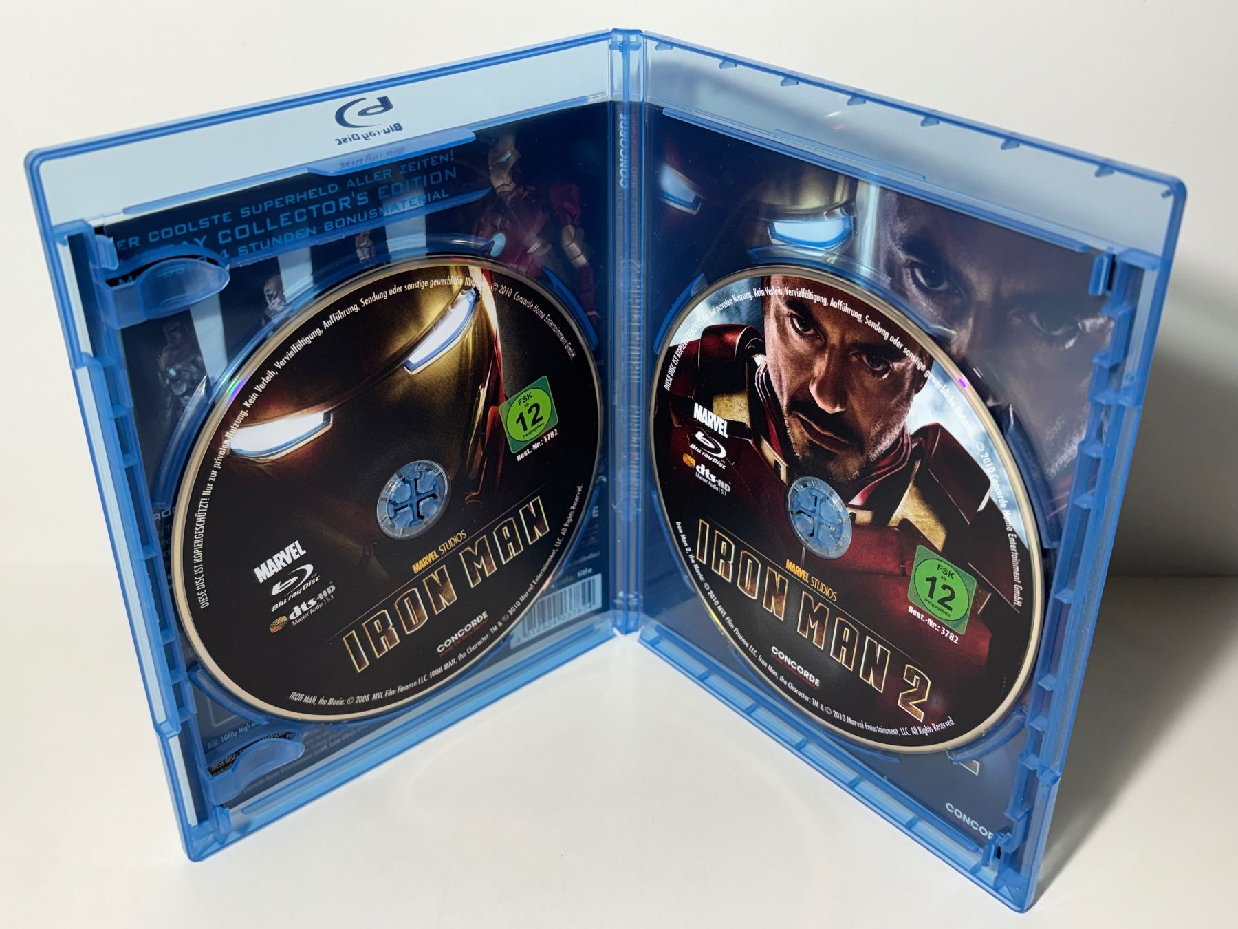 Tutti i DVDs: Iron Man 1&2 Blu Ray – Usato da Wilderswil venduto da Mr.Fury 2