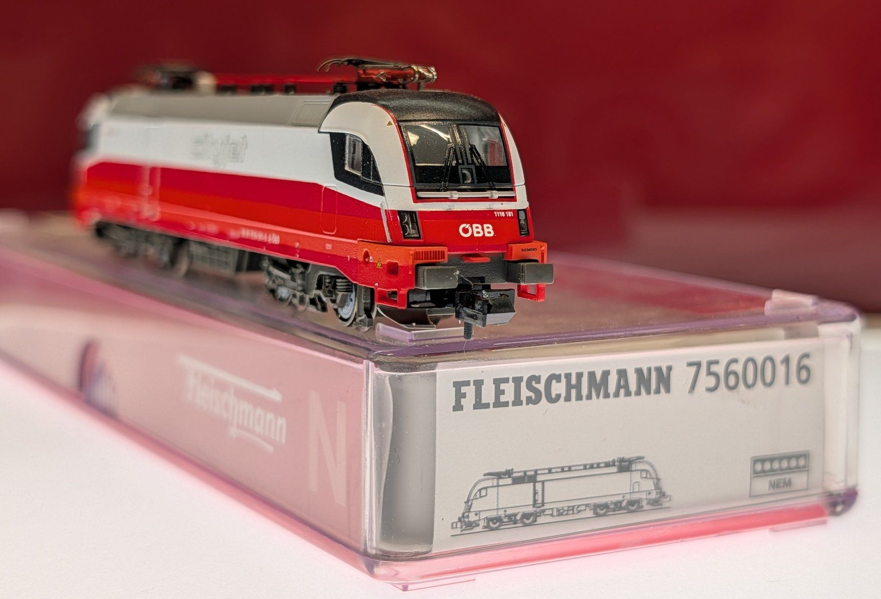Fleischmann Modelleisenbahnen: Spur N E-Llok 1116 181-9, ÖBB – Neu und originalverpackt aus Reinach BL von angus74 1